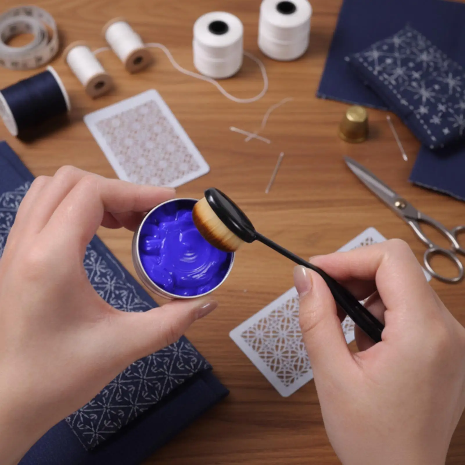 Heat Erasable Marking Cream DIY Complete Smooth Sewing Supplies Pattern Transferring Template Marker for Embroidery Sewing view 3