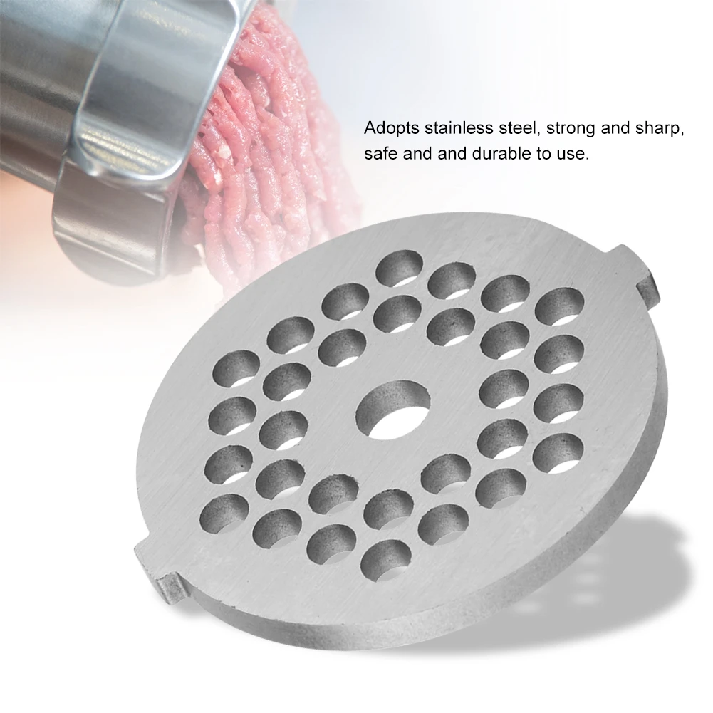 Meat Mincer Meat Crusher Meat Grinder Crusher Mincer Plate Disc Knife 5/7mm Hole Meat Grinder