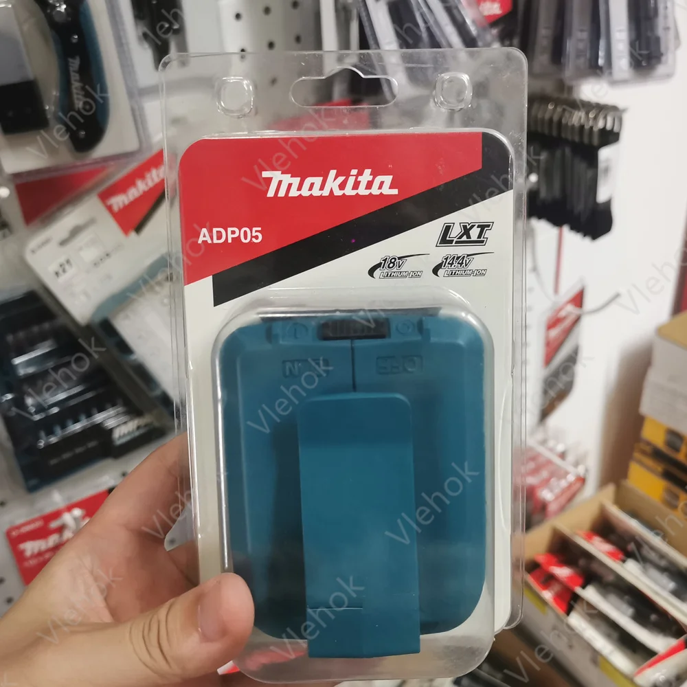 Makita 18 Volt LXT Lithium Ion Cordless 2 USB Port Power Source Battery Charger ADP05 BL1815 BL1830 BL1840 BL1850 14.4V 18V