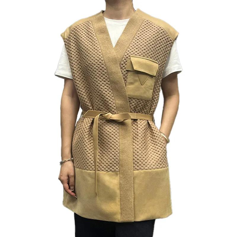 Women\'s Cashmere Vest New Design Genuine Sheepskin Leather Gilet With Lady Fashion Leather Waistcoat