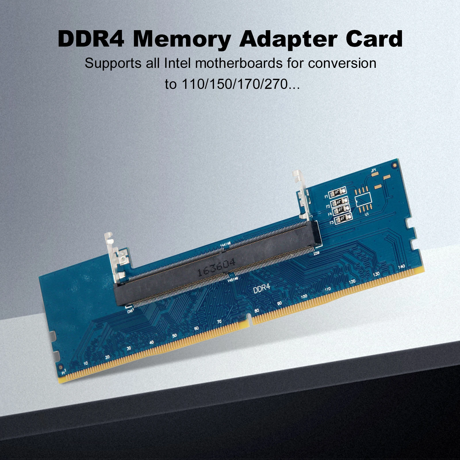 Laptop DDR4 SODIMM To Desktop DIMM Memory RAM Connector Cards Converter Adapter 3200/2666/2400/2133MHZ Memory RAM Adapter