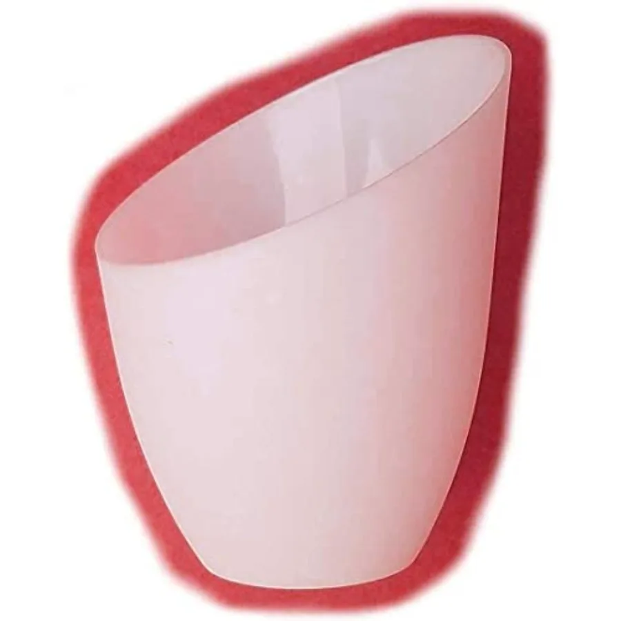 2 Pack Plastic Lampshade, 5.7 inch High, 4.1 inch Diameter, 1.65 inch Fitter, Replacement Plastic Lamp Shade for LED Floor Lamp