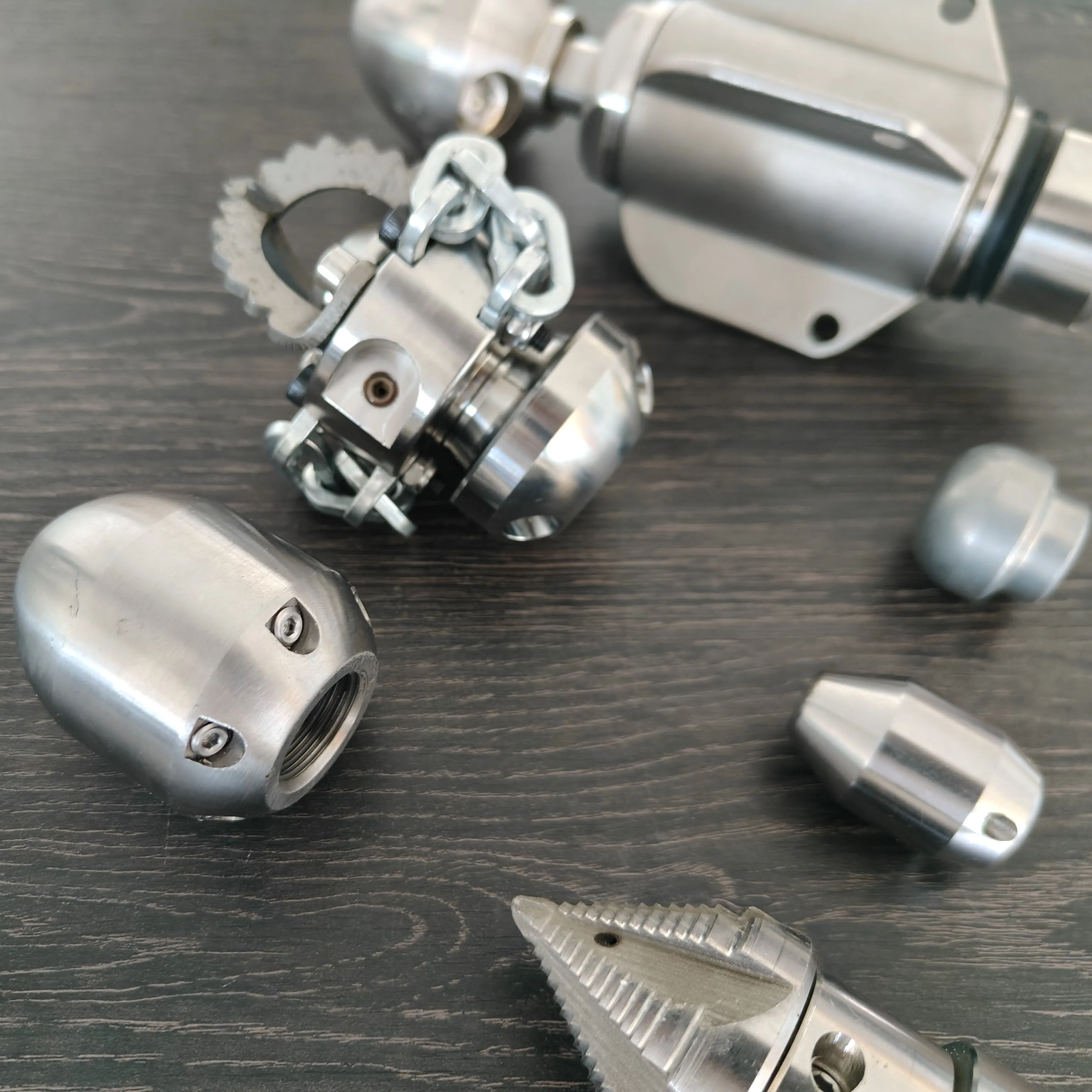 Controls Flexible Cleaning of Internal Pipe Bends DRAIN CLEANER Nozzle High Pressure Water Jet Sewer Cleaning