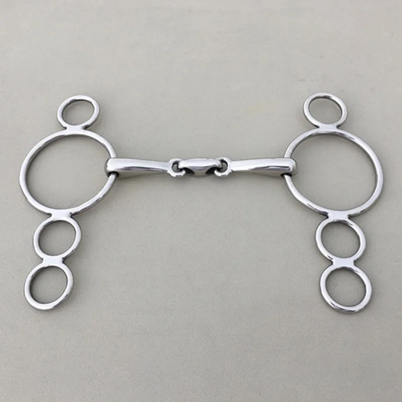 12.5Cm Stainless Steel Horse Mouth British Style, Equestrian Supplies, Harness, Bit