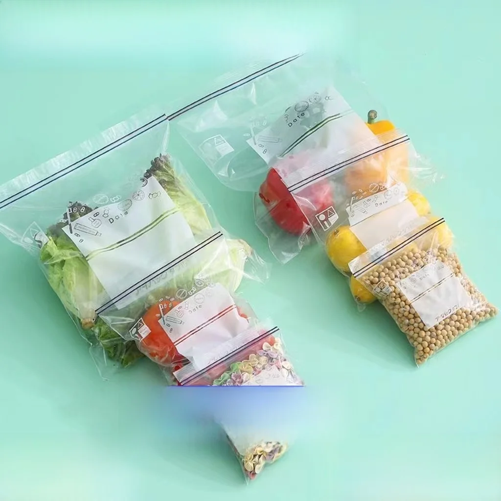 食品グレードの密封保存袋冷蔵庫冷凍鮮度保持家庭用二重縁密袋-jdzhen-jingdengzhen