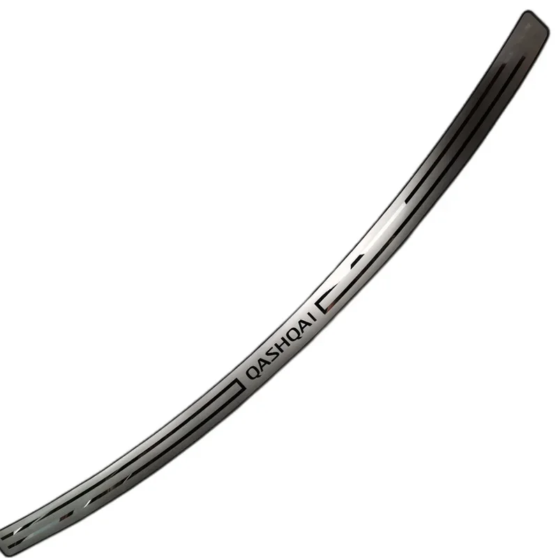 1PC per il 2009-2021 Nissan Qashqai J10 J11 In Acciaio Inox posteriore bagagliaio Davanzale Piatto Dello Scuff pedale di Protezione