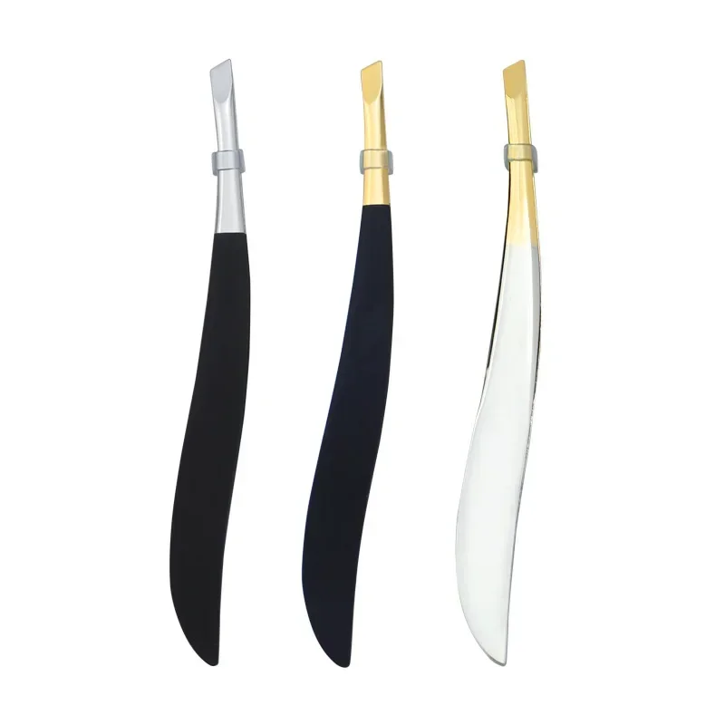 المهنية العين كليب الحاجب الحاجب الملقط 1 قطعة الفولاذ المقاوم للصدأ إزالة الشعر الذهب النساء أدوات ماكياج الجمال #2