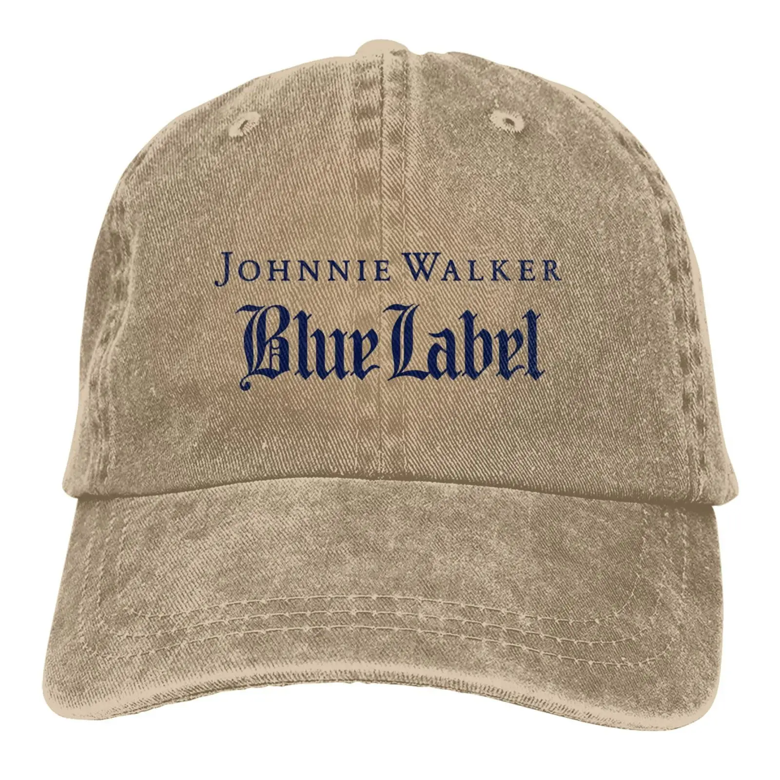Johnnie Come and Walker Hats Baseball Cap Adjustable Vintage Washed Denim Baseball Caps Classic Unisex Dad Hata