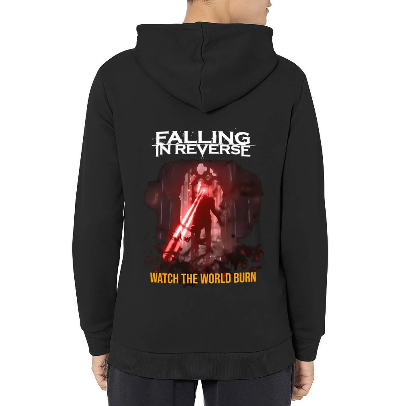 

Falling In Reverse Watch The World Burn Hoodie anime clothes korean clothes korean autumn clothes hoodies and sweatshirts new