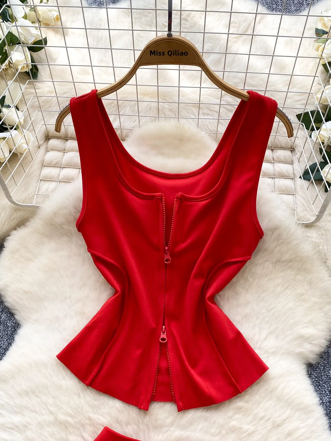

Сексуальный укороченный топ на молнии Spicy Girl Slim Fit и высокая талия orts Женский комплект Faion ort Sve Одно плечо для поездок на работу Sle