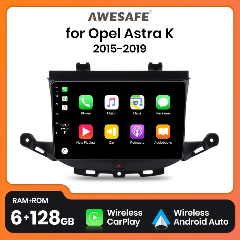 AWESAFE PX9 Plus Car Radio For Smart Fortwo 453 2014 - 2020 wireless CarPlay Android Auto No 2 din 2din DVD