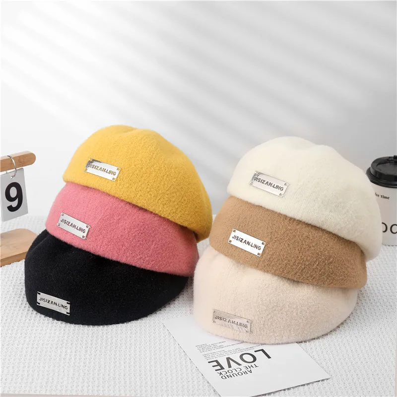 Y2K French Retro Artist Beret Polaris Mesh/Woolen Peaked Hats for Men Women Four Seasons Cap Breathable Outdoor Octagonal Gorra