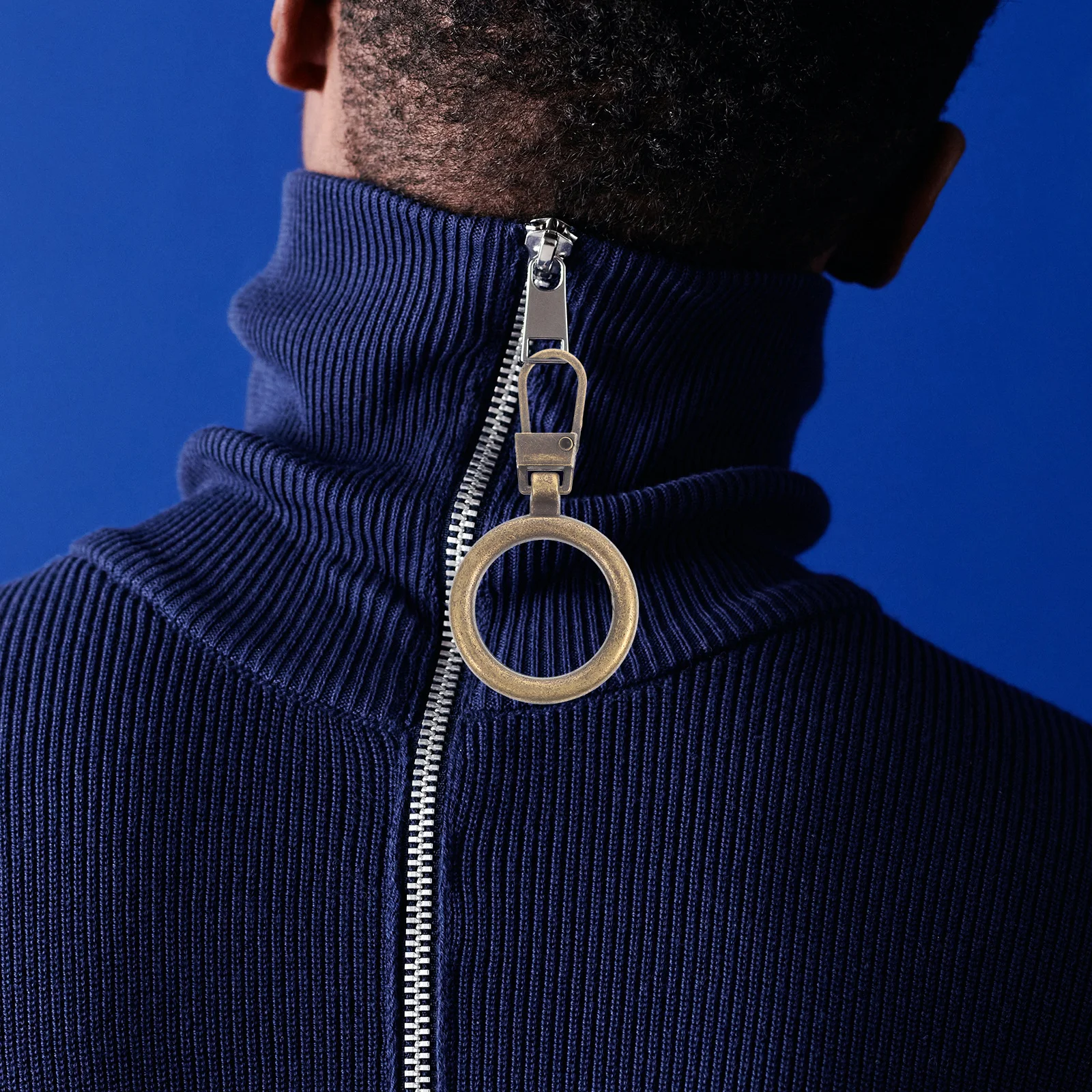 

20pcs Zipper Heads Replacement Metal Pull Tabs For Luggage Bag Supplies Diy Repair Kit Durable Slider Fastener Fixers