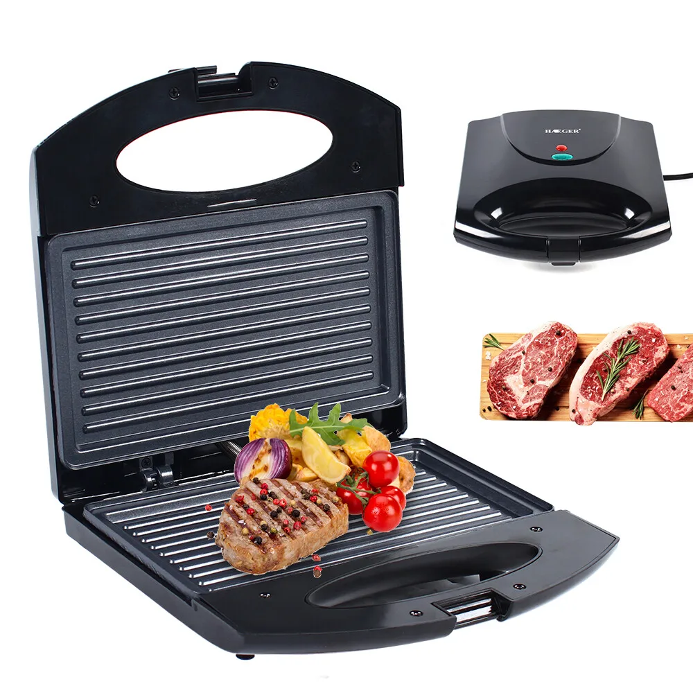 Petite Machine à Steak électrique domestique 850W, chauffage Double face, antiadhésive, pour la cuisine domestique