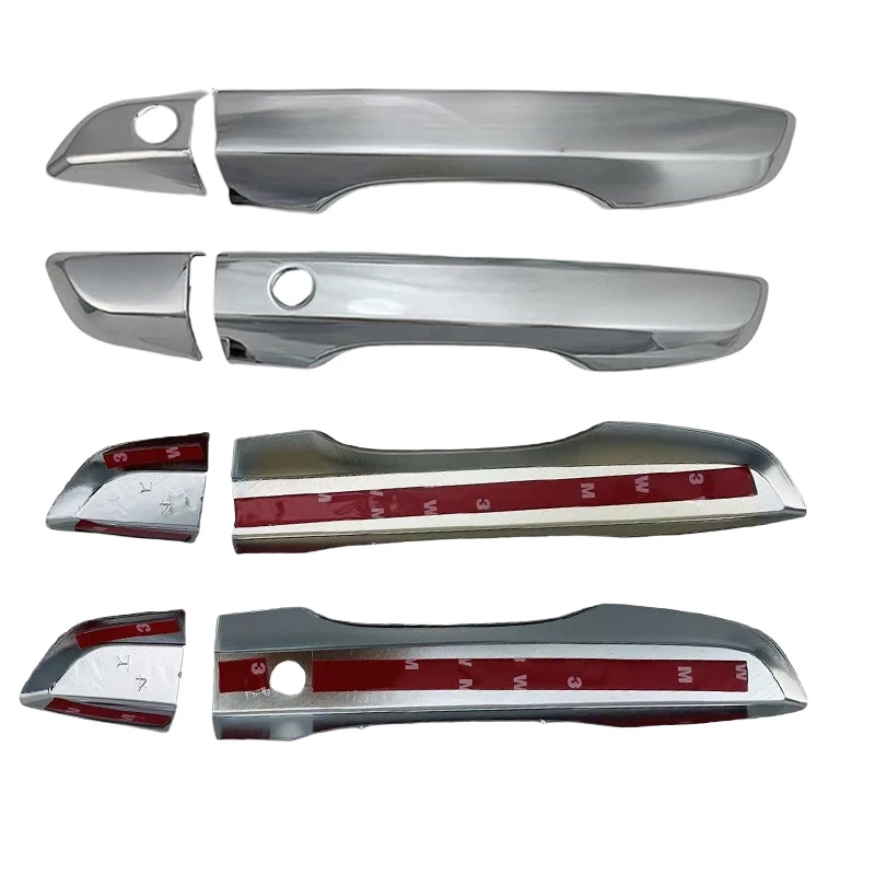 Anti Rust Chrome Door Handle Cover Trim Cars Accessories For Honda Civic 2016 2017 2018 2019 2020 2021 Car Stickers view 4