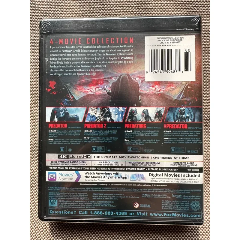 New Predator 1234 4K UHD Blue High Definition Display Device