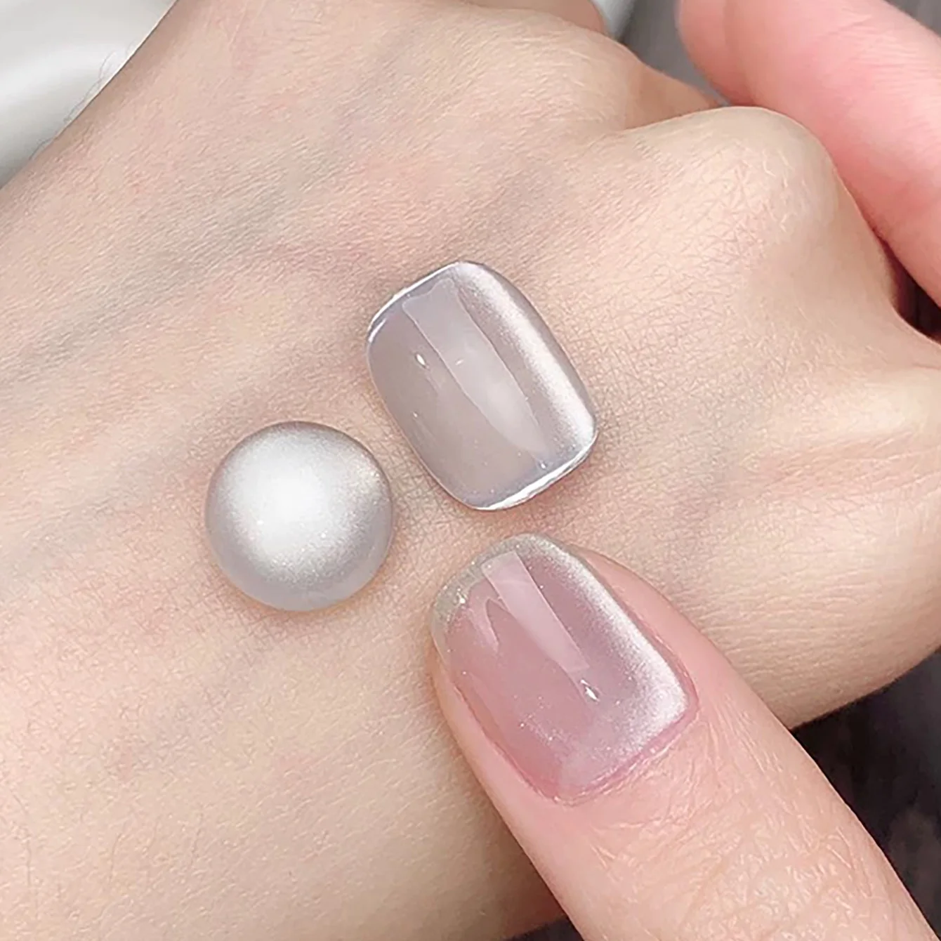 1 stücke SHAKA Herbst Plain Wasser Cat Eye transparente farbe Gel Nagellack 2025 Neue Kühle Temperament Bleaching Nagel Gel