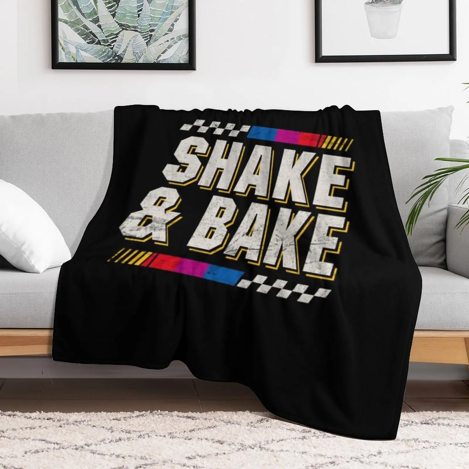 Shake and Bake - Ricky Bobby Throw Blanket warm for winter sofa bed Blankets