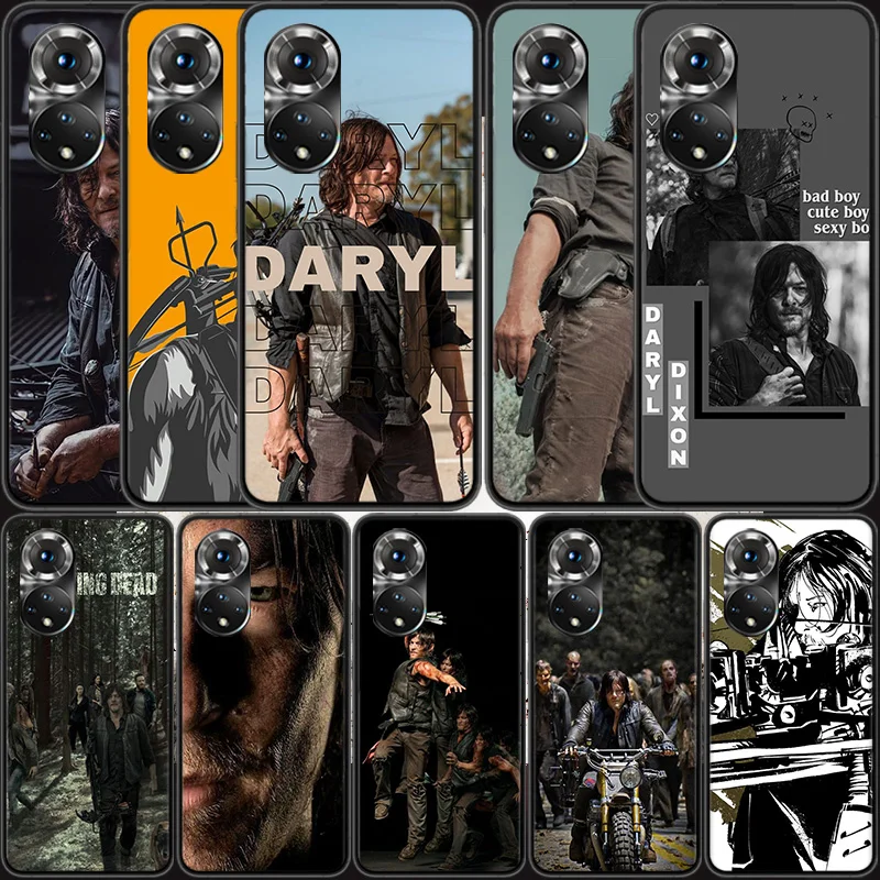 The Walking Dead Man Phone Case For Honor 50 20 Pro 1020i 10 9 Lite 9X 8A 8S 8X 7S Huawei P SmartZ 2021 Y5 Y6 Y7 Y9 Cover