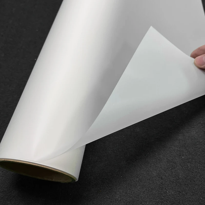 DTF مسحوق PET فيلم فوري 24 ''KINGJET Dtf ورقة فيلم الحيوانات الأليفة نقل الفيلم لتي شيرت النسيج الملابس الطباعة #1