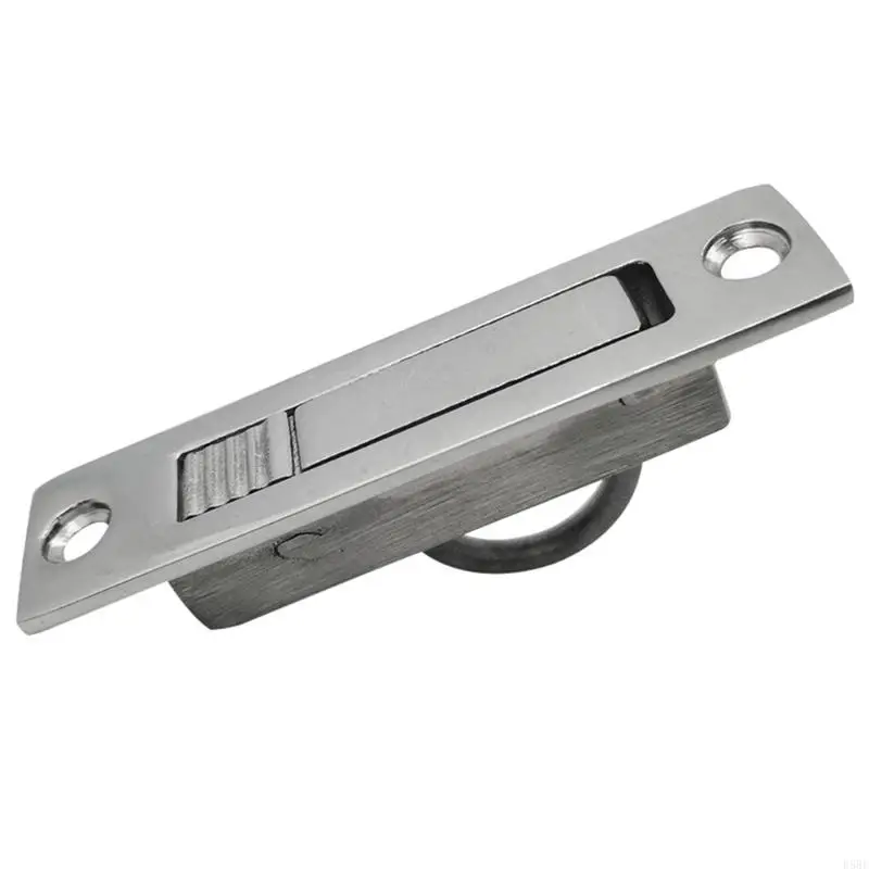 

D5BE Universal Keyless Cabinet Lever Handle For Marine Boats Stainless Steel Hardware