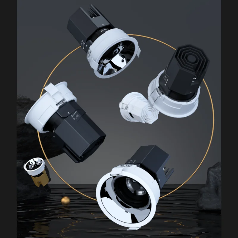 

New product Nezha 2- Embedded wall washing lamp suitable for home commercial kitchen bathroom