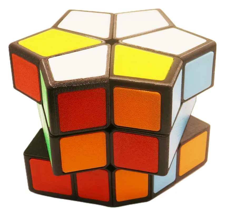ZEPUZZLES 9cm SQ1 Cubo Forma extraña Rompecabezas Cubo sin pegatinas Rompecabezas Juguetes Regalo para niños Cubo mágico