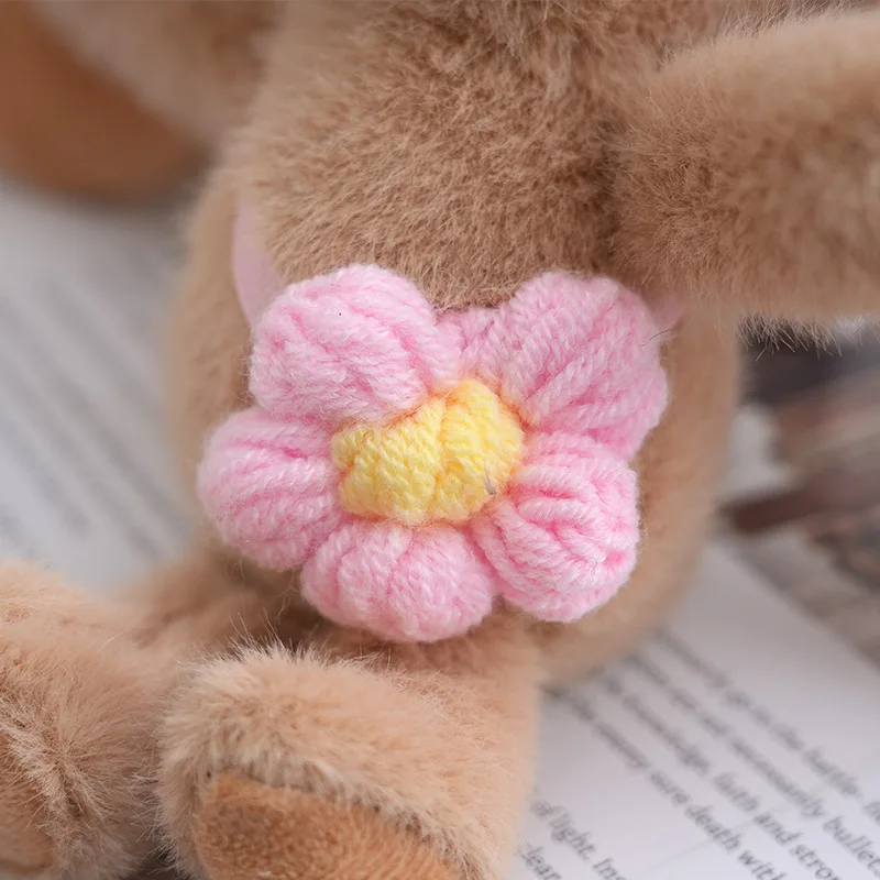 Cute Long - Eared Bunny Plush Keychains | Soft Fluffy Rabbit Bag Charms for Gifts