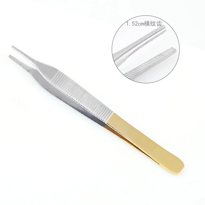 

Ophthalmology Equipment Plastic Surgery Medical Delly Tweezers Double Eyelid Beauty Tools Teeth and Hooks