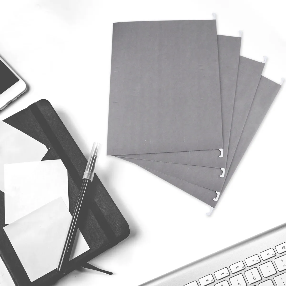 

10Pcs File Folder Hanging A4 Document Organizer Premium Paper Storage for Office Home Use Documents Holder Suspension Folders