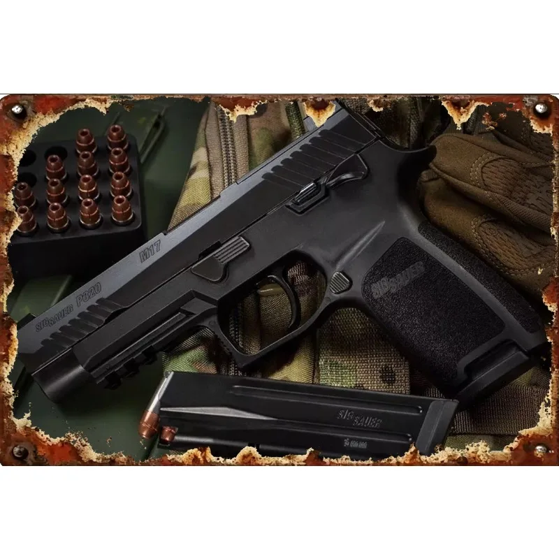 Tactical Inspired Metal Wall Decor Sign Art For Home Cafe Garden Bar Men Exclusive Space Layout