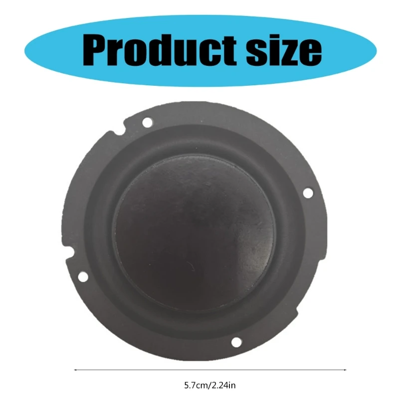57MM Bass Radiator Speakers Diaphragm Auxiliary Strengthen Vibration Membrane