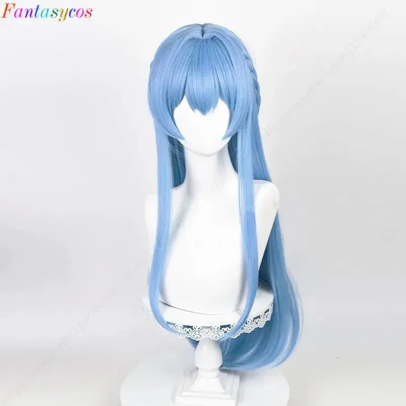 

Nikke The Goddess of Victory Helm Helen 85cm Blue Wig Anime Cosplay Heat Resistant Synthetic Wigsc;3.k'6;d.a;