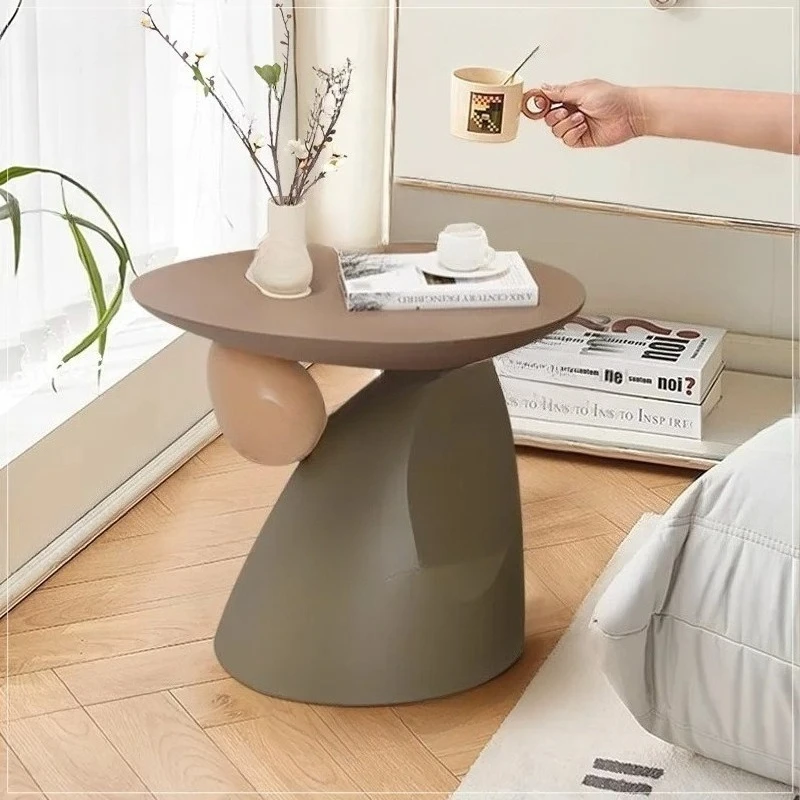 Wabi-sabi Wind Living Room Floor Ornament Light Luxury High-end Sofa Next To A Few Hours To Run Coffee Table Home Decoration