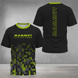 Camisetas de senderismo al aire libre a la moda con diseño impreso en 3D para hombres, ropa de Drifit de pared y Trail Running Camping