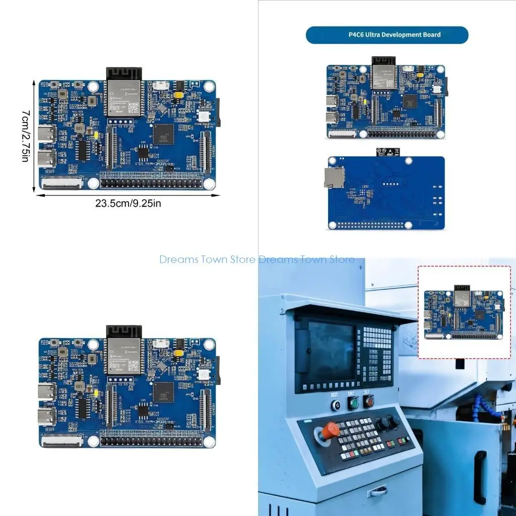 

HX6A Advanced Development Board With RJ45 Ethernet And Multiple Expansion Port