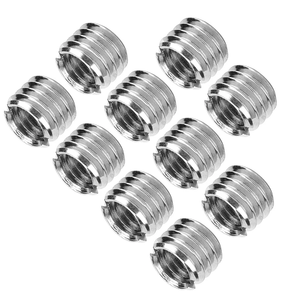 

Reliable Threaded Insert Reducer Nuts for Wide Range of Applications 30pcs M6X1 0 Inner M8X1 25 Outer 6mm Length