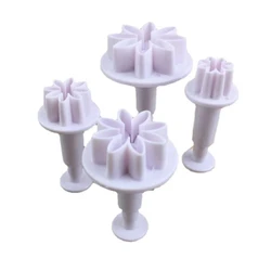 Biscuit Cookie Cutter Pastry Plunger 3D Stamp Die Fondant Cake Decorating Tools