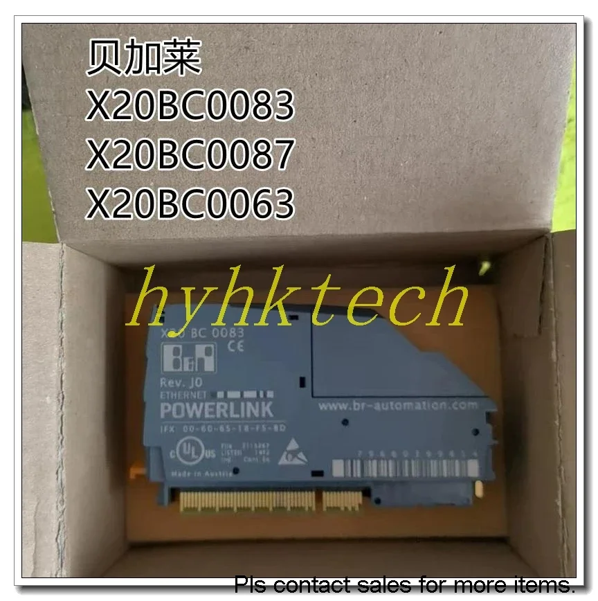 

Supply X20BC0083 A+ PLC module, new&original,100% tested before shipment