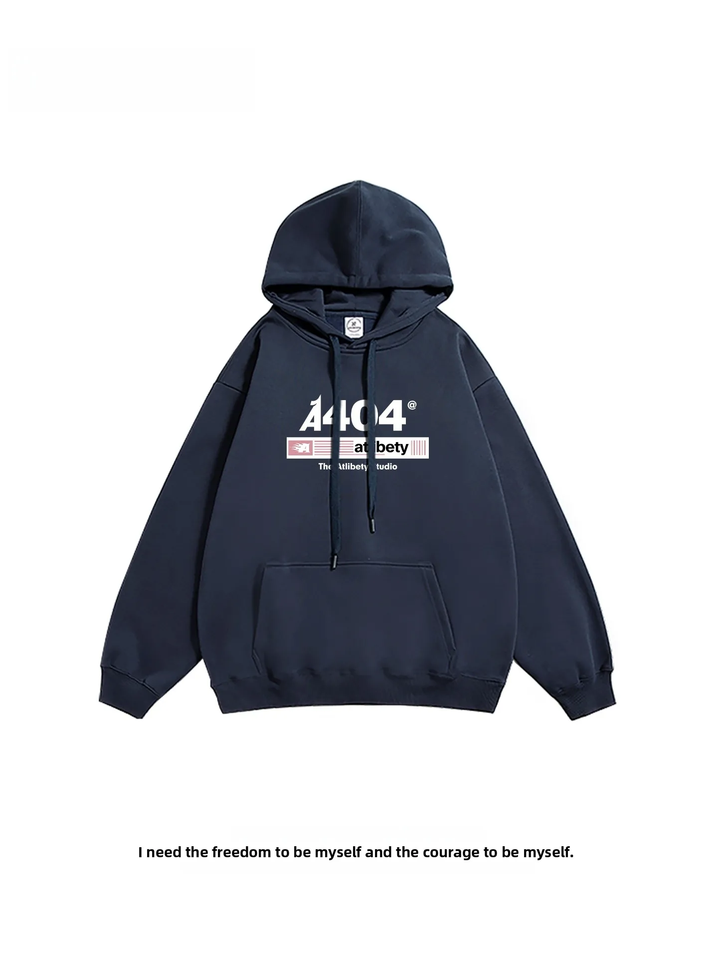 

Худи ATLIBE в американском ретро-стиле с буквенным принтом, свободного кроя, модный бренд, с флисовой подкладкой, универсальная куртка для пар, уличный стиль