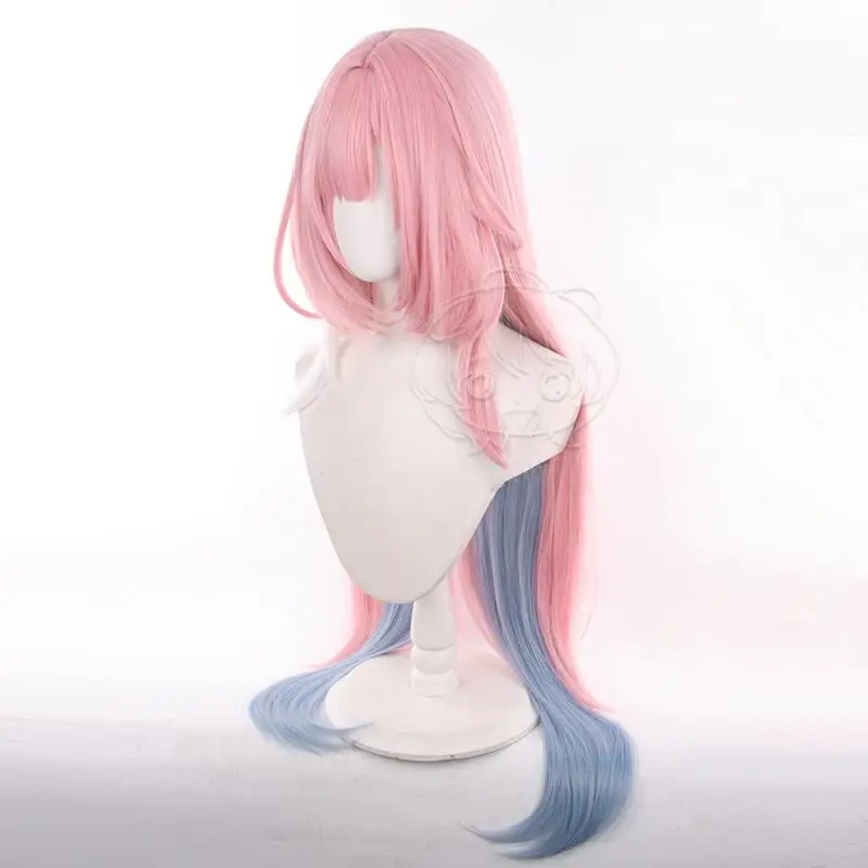 Honkai Star Rail Cyrene Damen Cosplay Perücken Kostüme Kopfbedeckung 100cm Lange Simulierte Kopfhaut Dichte Gemischte Voluminöse Langhaar-Perücken – Detail 5