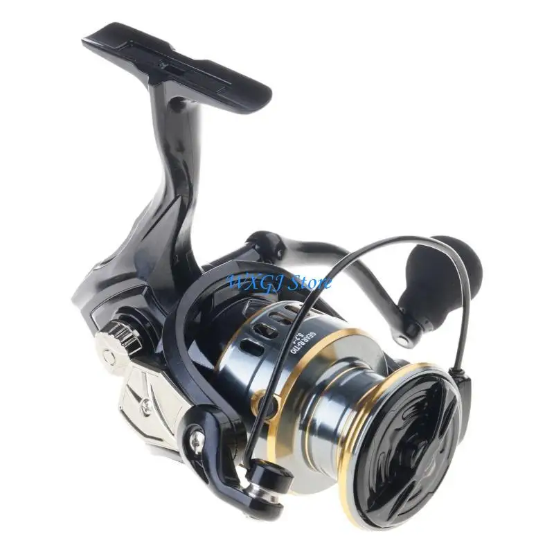 37JE Handle Interchangeable Fishing Reel Reel HE1000-7000 5.2:1 Gear Ratio