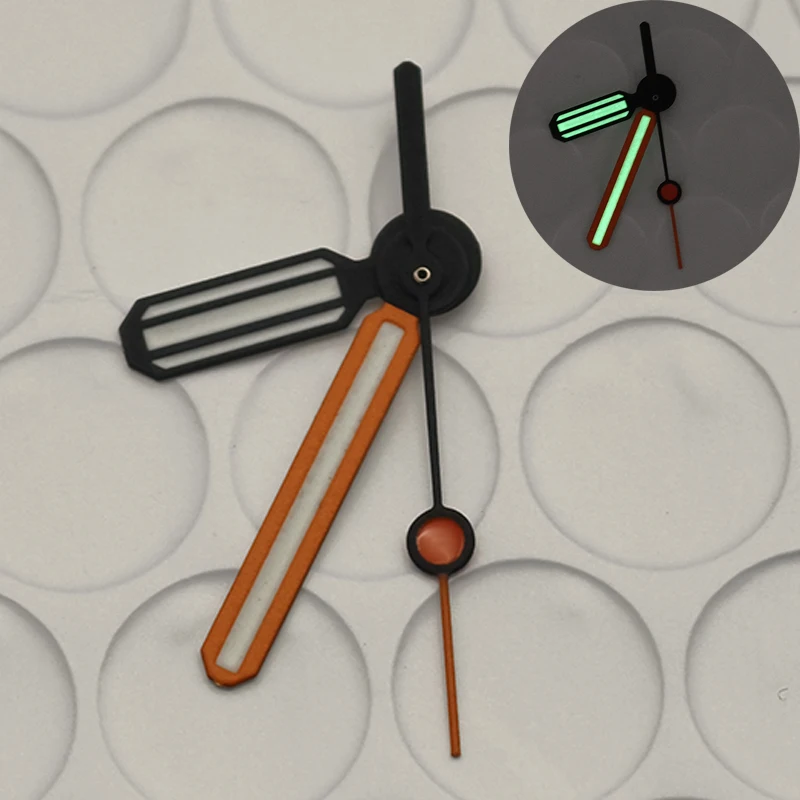 

NH35 Watch Hands Fits For NH35 NH36 7S26 4R35 4R36 Watch Automatic Mechanical Movement C3 Green Luminous Hands Watch Refit Parts