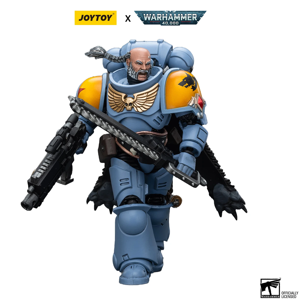 In Voorraad Joytoy Warhammer 40K 1/18 Space Wolves Claw Pack Anime Militair Model Actiefiguren Speelgoed Collectie Geschenken