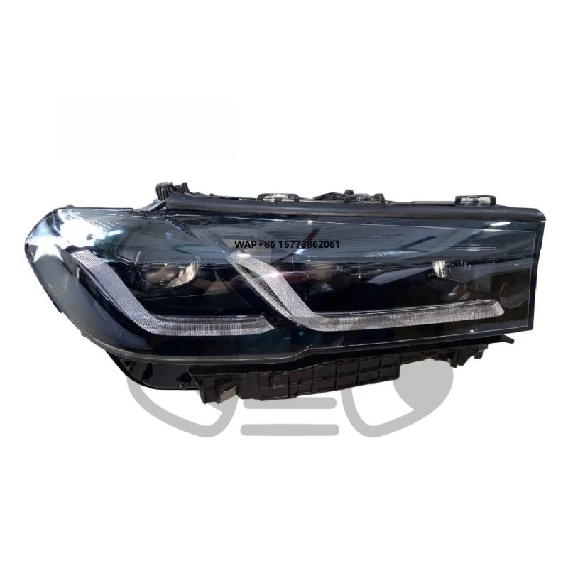 

1 Set 2021-2023 for 5 Series Car Parts Front Bumper Lighting System G38 G30 LED Headlights Black Version Right Head