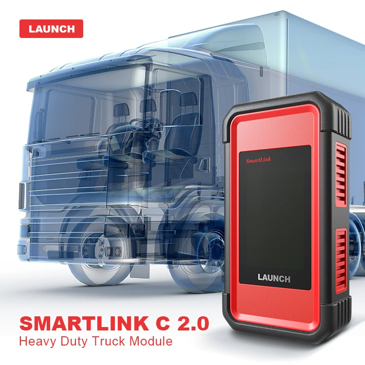 lau nch X-431 SmartLink C 2.0 Heavy-duty Truck Module For Commercial Vehicles/ Passenger/ New Energy Cars Used With X-431 P