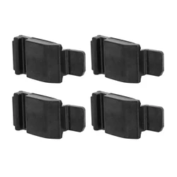 4PCS Front Rear Door Lock Strikers For Mercedes Benz W123 W126 240D 280E 300D Car Accessories Fix Rubber Only