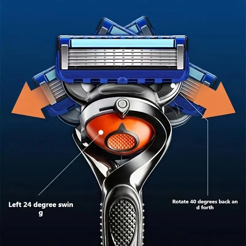 5-layer Razor Blades Shaving Razor Blades For Men Smooth Shaving to Shave Beard 5 Blades Shaving Refills For Face Care