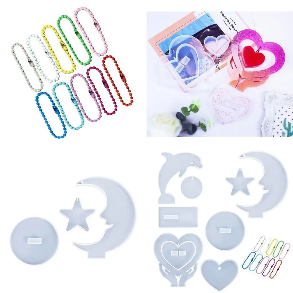 

J78F Силиконовые глинистые формы для ювелирных изделий для инструментов Силиконовые фоторамки Формы эпоксидная смола Силиконовая