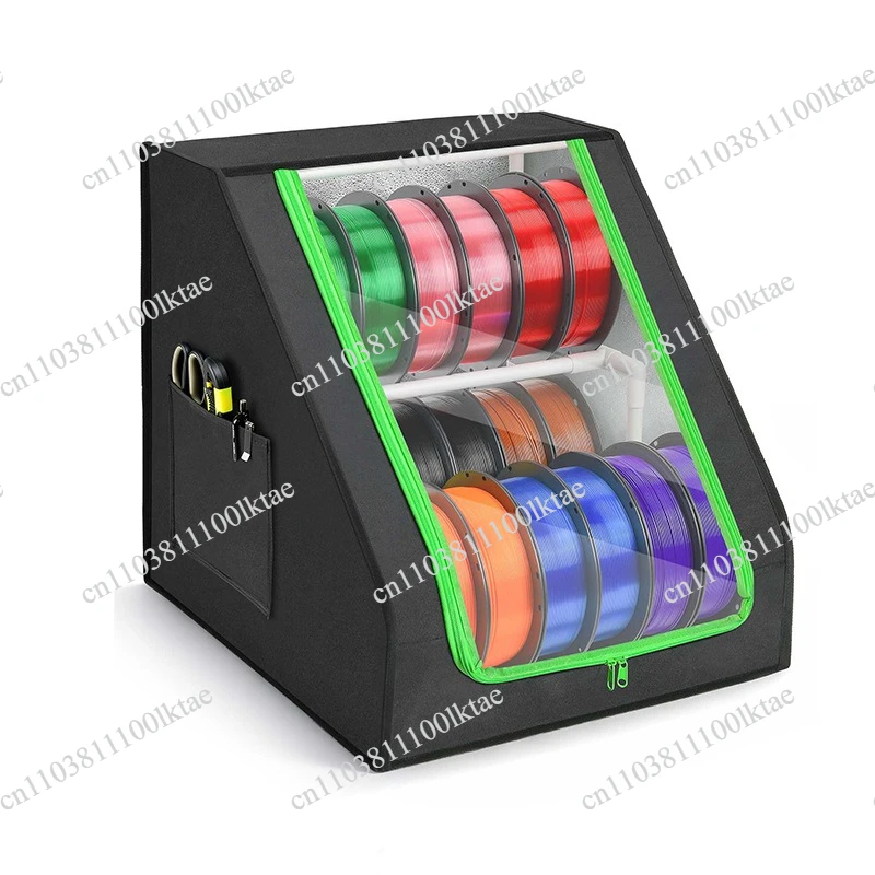 3D Printed Consumables Storage Box: Double-layer  with A Stable Trapezoidal Frame